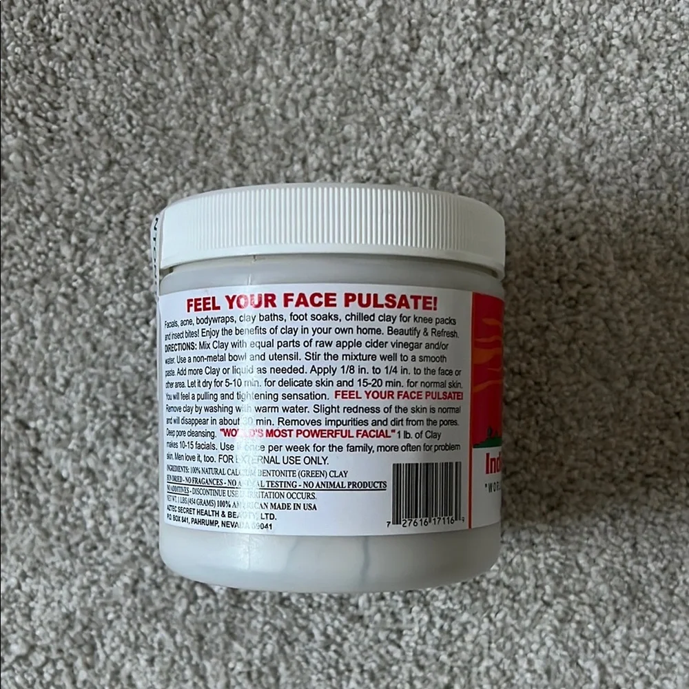 Indian Healing Clay Mask - Red - Picture 3 of 5